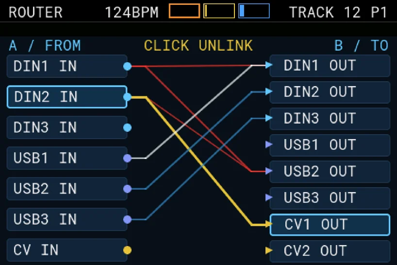 MIDI filter and split