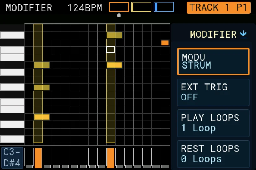 MODU to modifier