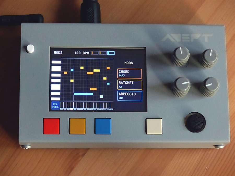 ADEPT front panel